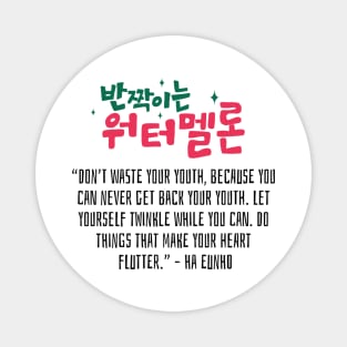 Twinkling Watermelon Korean Drama Quote Magnet